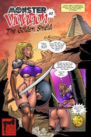 Monster Violation 1-2 - Porn Cartoon Comics
