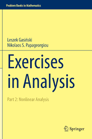 Grammar exercises vocabulary exercises verbs exercises. Exercises In Analysis Part 2 Nonlinear Analysis Problem Books In Mathematics Amazon De Gasinski Leszek Papageorgiou Nikolaos S Fremdsprachige Bucher