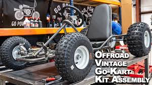 So lets start with the base, which is made of 1″x1″x11 gauge square tubing. Off Road Vintage Go Kart Kit Build Project Youtube
