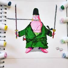 Tons of awesome 1080x1080 wallpapers to download for free. Patrick Star Roronoa Zoro I Decided To Made My Own One Original Version I Might Have Some Mistake At Some Point What To You Think About It Follow Me On