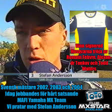 22. Stefan Andersson går igenom sina egna karriär och framtiden i MAFI  Yamaha MX Team by Club MXStar