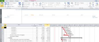 create the timeline view in microsoft project 2010