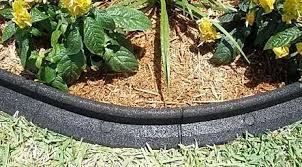 This green landscape edging product is not only environmentally friendly, but also a high quality, cost effective, and very attractive gardening and yard solution. Ecoborder Edging 4 The Rusty Shovel Landscape Shop