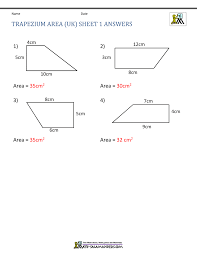 Adequate practice pdfs have been included to find the indicated angles in each of the given trapezoids using appropriate angle properties, find the angles. Area Of Quadrilateral Worksheets