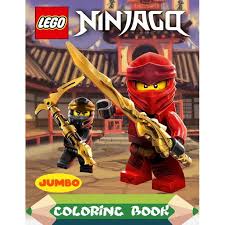 Lego ninjago kai nrg coloring page from lego ninjago category. Lego Ninjago Coloring Book Lego Ninjago Jumbo Coloring Book Fod Kids Ninja Coloring Book Paperback Walmart Com Walmart Com