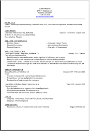 A very simple layout is used to demonstrate how you would put together a. Internship Resume Sample Career Center Csuf