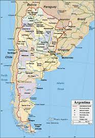 De paul, paredes, lo celso; Mapa Division Politica Argentina Mapa De Argentina Argentina Climas De America