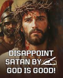 DISAPPOINT SATAN BY GOD IS GOOD!