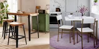 This small glass and metal round dining table is not for everyone but if you like glam or chic, it's a great fit. Best Dining Sets For Small Spaces Small Kitchen Tables And Chairs