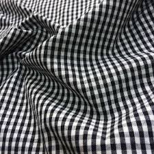 Black And White Gingham Fabric Uk 100 Organic Cotton Small Check Gingham Black Organic Cotton Cotton Gingham Fabric