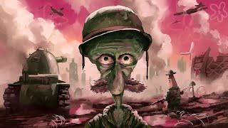 Squidward Loses Sponge Bob Forever | Art Process