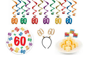 60 Jaar Versiering Koop Je Bij Feestartikelen Nl Unieke Mega Collectie Feestartikelen Nl