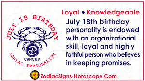 № 1 ответьте на вопросы: July 18 Zodiac Full Horoscope Birthday Personality Zsh