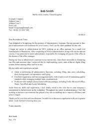 Address your letter to the correct person. 3 Smashing Administrative Assistant Cover Letter Examples Cv Nation