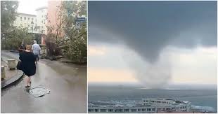 Articolo del 15/10/2020 ore 16:32 di carlo testa meteorologo una tromba d. Salerno Tromba D Aria Si Abbatte Sul Litorale Alberi Sradicati E Danni In Tutto Il Quartiere Torrione Causati Dal Forte Vento Il Fatto Quotidiano