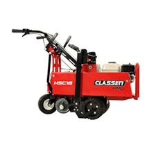 Use a sod cutter, which you can also rent, to cut strips of old sod away. Classen Pro Sod Cutter Rental Sc180h The Home Depot