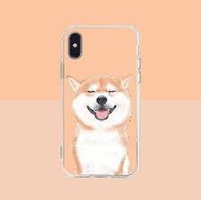 大臉柴柴浮雕空壓殼 iphone i5 i6s i6splus i7 i7plus i8 i8plus i x 三星 asus htc oppo mu chen 沐晨 手機殼 手機套 pinkoi