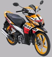 Striping cbr 150 r old 2006 variasi dan ori : Modifikasi Sekedar Coretan