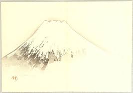 Download Wallpapers Download 1440x900 Japan Paintings Mountains Landscapes Snow Mount Fuji Tokyo Japanese Fog Asia Artwork Tradit Japan Painting Art Japan Art