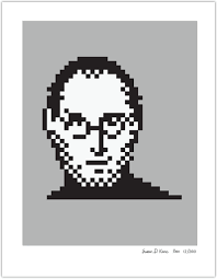 Computer Iconography Steve Jobs 2011 Job Poster Kare