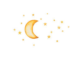 Watercolor Moon And Stars Images ...