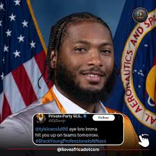 Tyrone Jacobs Jr., a NASA component engineer, showcased his professionalism  and pride, sparking a movement