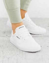 Adolph and rudolf dassler created their first sneaker in 1920 in herzogenaurach, germany. Adidas Originals 3mc Sneaker In Triple Weiss Asos