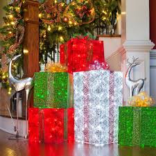 Diy Christmas Decorations 4 Lighted Gift Boxes Christmas Lights Etc Christmas Decorations Diy Outdoor Lighted Christmas Boxes Diy Christmas Box