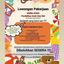 📍 mutiara gading city, babelan. Gaji Guru Bimba Aiueo Cara Golden
