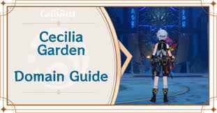 In this garden, you can find ✿ ↝ genshin guides ❀ ↝ tips & tricks ✿ ↝ screenshots ❀ ↝ & storygames only use my pics with my permission ┊ ✿ ↝ she/her discord.gg/s9apvpjzcd. Cecilia Garden Walkthrough And Rewards Weapon Material Domain Genshin Impact Game8