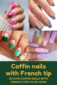 Maybe you would like to learn more about one of these? Coffin Nails With French Tip 35 Cute Nails With French Tips To Diy Now