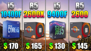 Multiple threads are useful for improving the performance of. Core I5 10400f Vs Ryzen 5 2600x Vs Core I5 9400f Vs Ryzen 5 2600 Youtube
