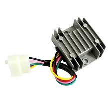 Key switch/ 2 keys 6. Generic Voltage Regulator Rectifier Fits For Gy6 50cc 125cc 150cc Honda Cg125 12v 5 Wire Buy Online In Bermuda At Desertcart Productid 92997223