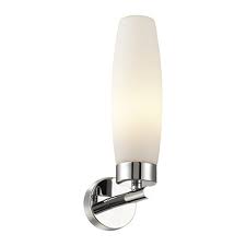 Simple clear glass globe wall light. Jaguar Opal Glass Jaquar Kwb Chr Mb12021321a Led Decorative Bathroom Wall Light Size 107 X 80 X 270 Mm Lxwxh 1 X 4w Id 21913607591