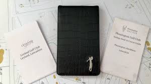 Our books measure 6.50 x 3.875, and conform with the rules of golf. How To Make A Golf Course Yardage Book Mark Wilkinson