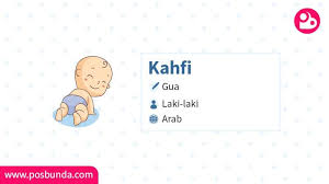Nama adalah ciri atau tanda, maksudnya adalah orang yang diberi nama dapat mengenal dirinya atau dikenal oleh orang lain. Arti Nama Kahfi Posbunda