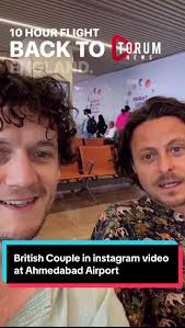 British Couple Enjoys Their Trip in Gujarat, India