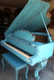 Black Baby Grand Piano Used This Is A 1915 C Kurtzmann Baby Grand Piano Painted In Turquoise And Distressed And A Ebony Briwax And Headed To The Painted Pianos Piano Baby Grand Pianos