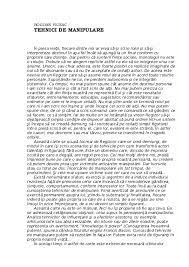 Tehnici de manipulare bogdan ficeac pdf. Pdf 99107 Bogdan Ficeac Tehnici De Manipulare Lavinia Marcu Academia Edu