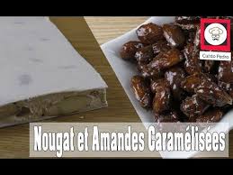 Nougat Et Amandes Grillees Thermomix Tm5 Blue Diamonds Youtube Amandes Grillees Nougat Recette Amande