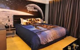 Transformers Themed Bedroom We Had A High Tech Coffee Machine At The Waiting In The Mornings And Cool Bedrooms For Boys Boy Bedroom Design Loft Bed Plans
