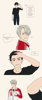 Yuuri Viktor Comic Funny Eat Mother Yuri On Ice Yuri On Ice Comic Yuri On Ice Yuri
