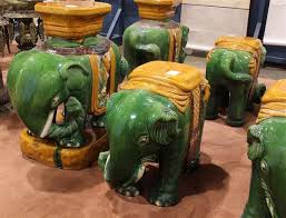 When i started the google search for elephant stool i was a little worried about what type of pictures i was going to see… luckily they all were of the porcelain. Sold Price Chinese Ceramic Elephant Garden Stools July 6 0118 9 30 Am Pdt
