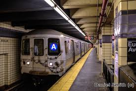 By 1978, cracks were found in. R46 A Train Approaching Euclid Avenue Daniel The Cool Nyc Website