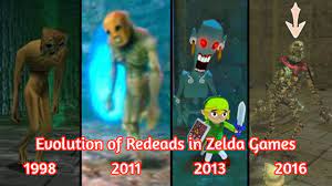 Evolution of Redeads in Zelda Games (1998-2016) - YouTube