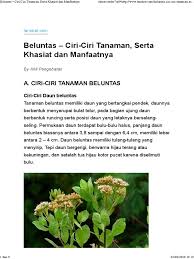Maybe you would like to learn more about one of these? Khasiat Daun Beluntas Pdf