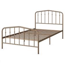 Check spelling or type a new query. Costway Twin Queen Full King Size Metal Bed Frame Steel Slat Platform W Headboard Antique Brown Black Target
