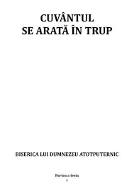 Dar voiesc sa spun ca au fost niste etape, sau trepte, daca vreti, ca niste nivele ale revelatiei : Calameo 4 4 Biblia ImpÄƒrÄƒÈ›iei Cuvantul Se AratÄƒ In Trup Partea Iii Sectiunea 4