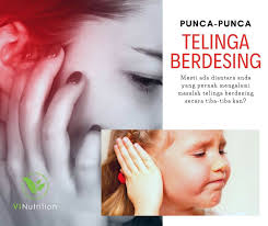 Telinga berdesing berlalu apabila ada gangguan saraf. Punca Punca Telinga Berdesing 1 Vii Nutrition Bm Facebook