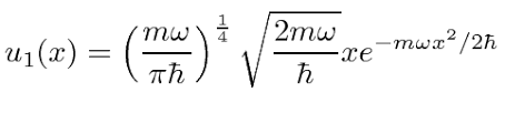 The 1d Harmonic Oscillator